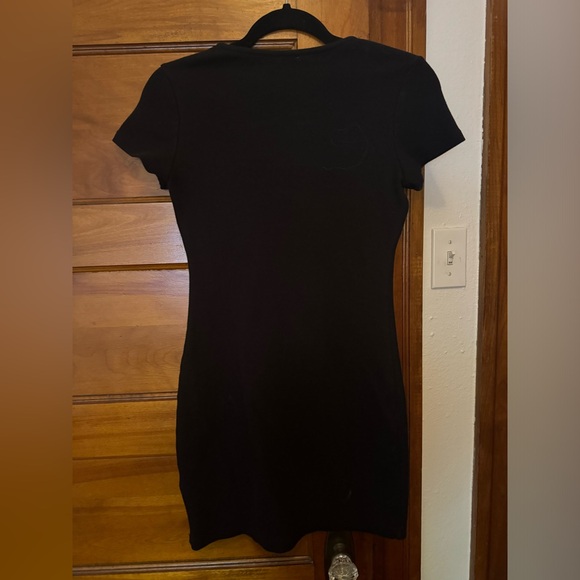 Princess Polly Classic Mini Black Dress Size 8 - Picture 4 of 7